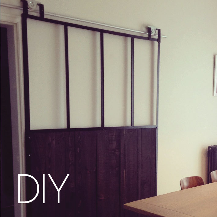 DIY | La verrière en bois et métal