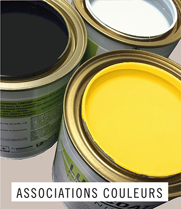 Les associations de couleur et tendances